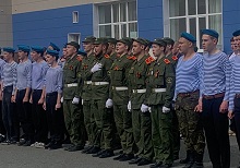 Конкурс «Смотр песни и строя», посвященный 80-летию Победы Советского народа в ВОВ