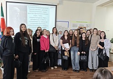Встреча студентов колледжа с  Белобородовой Анастасией Сергеевной