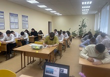 Участие студентов колледжа в международной акции «Тотальный диктант».